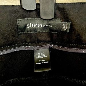 Torrid Studio Black Pant-Worn once. Lightweight size 26R